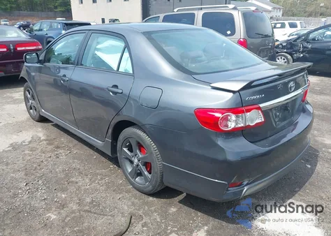 2011 Toyota Corolla S from USA, damaged, VIN 2T1BU4EE0BC631610